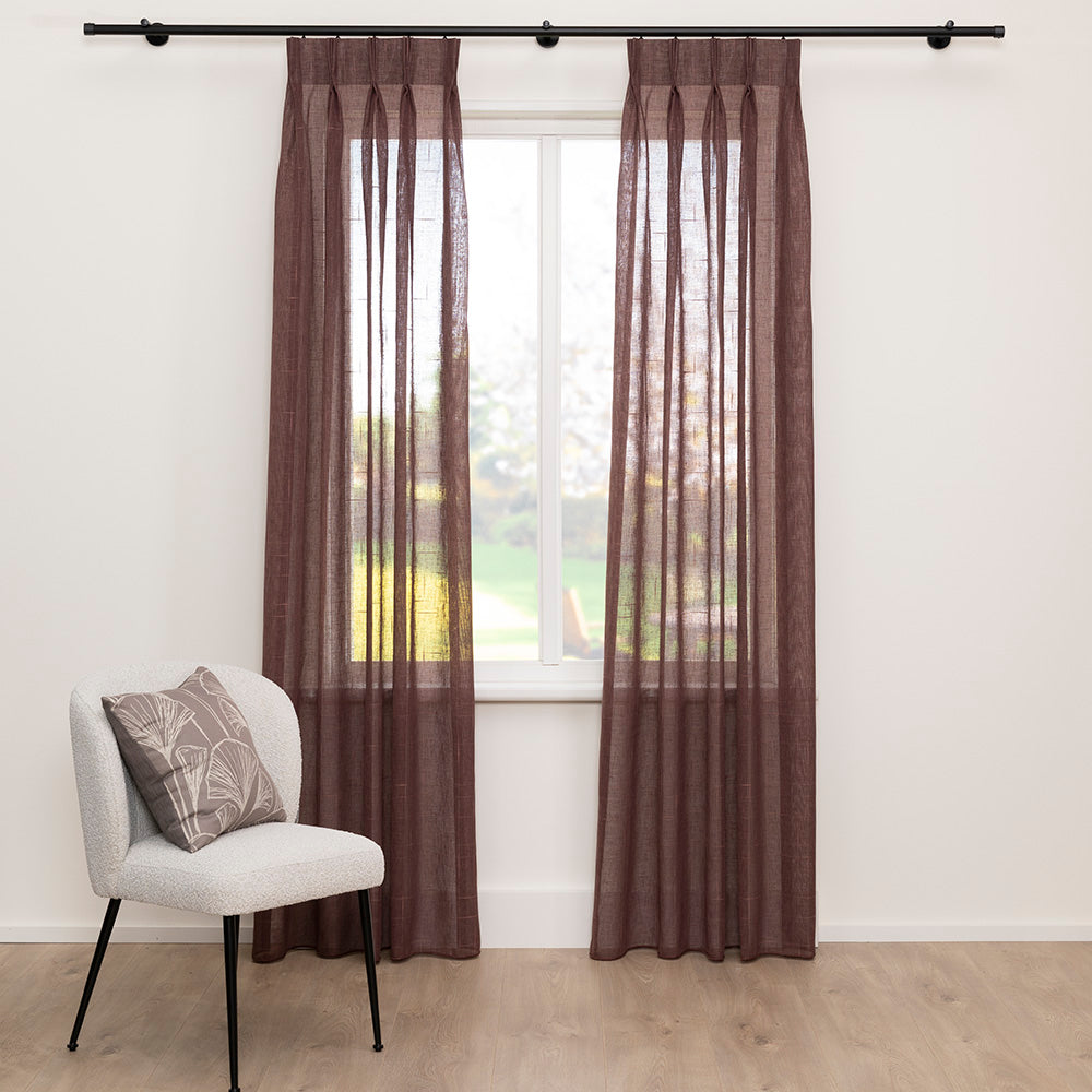 ROOM99 Aura gordijn met plooiband, 180 x 280 cm breedte x ROOM99 Aura gordijn met plooiband, 180 x 280 cm breedte x