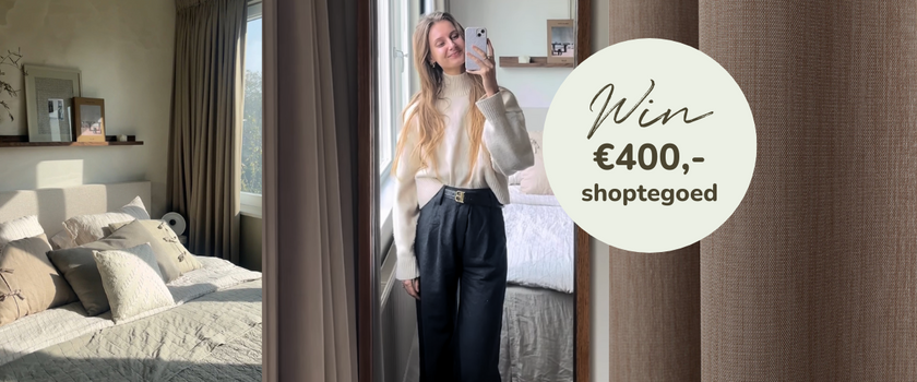 RADERO x @homeofrobin: win €400,- shoptegoed!