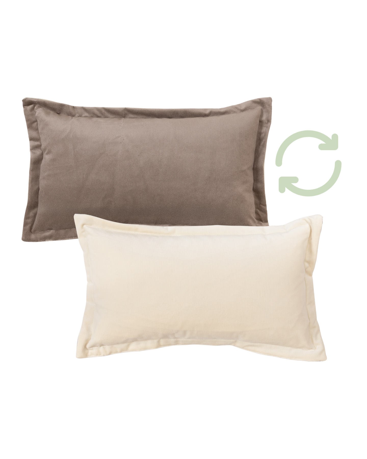 Sierkussen Royal Wit Taupe