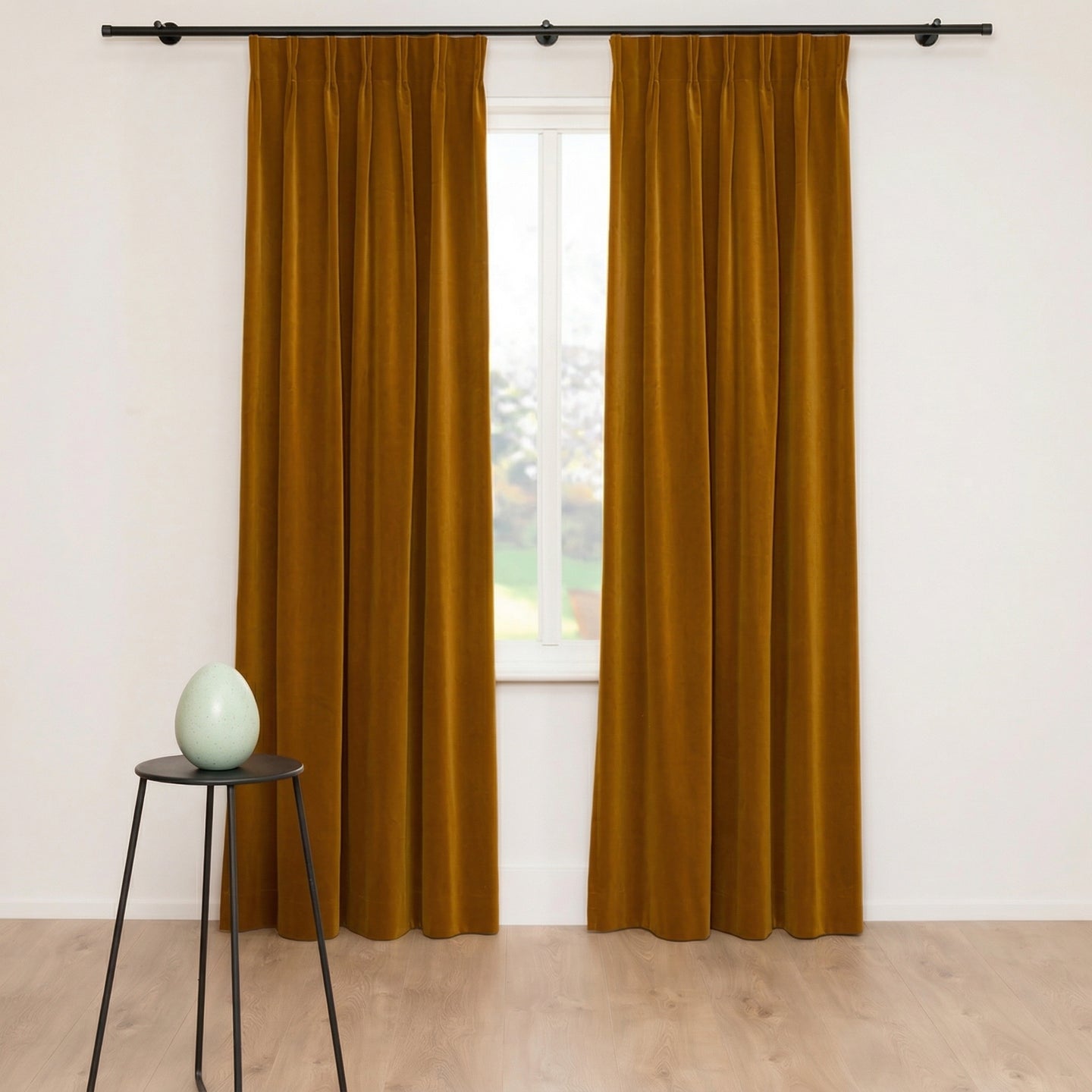 Gordijn Royal - Mosterd Geel