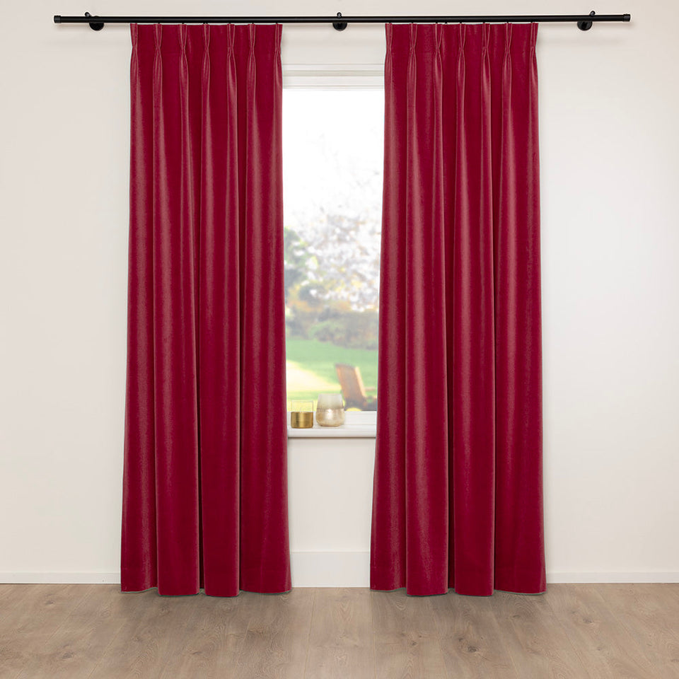 Gordijn Royal - Roze Rood A