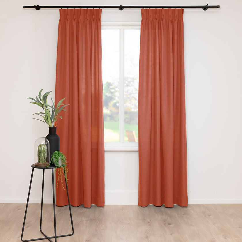 Gordijn Style - Rood Oranje