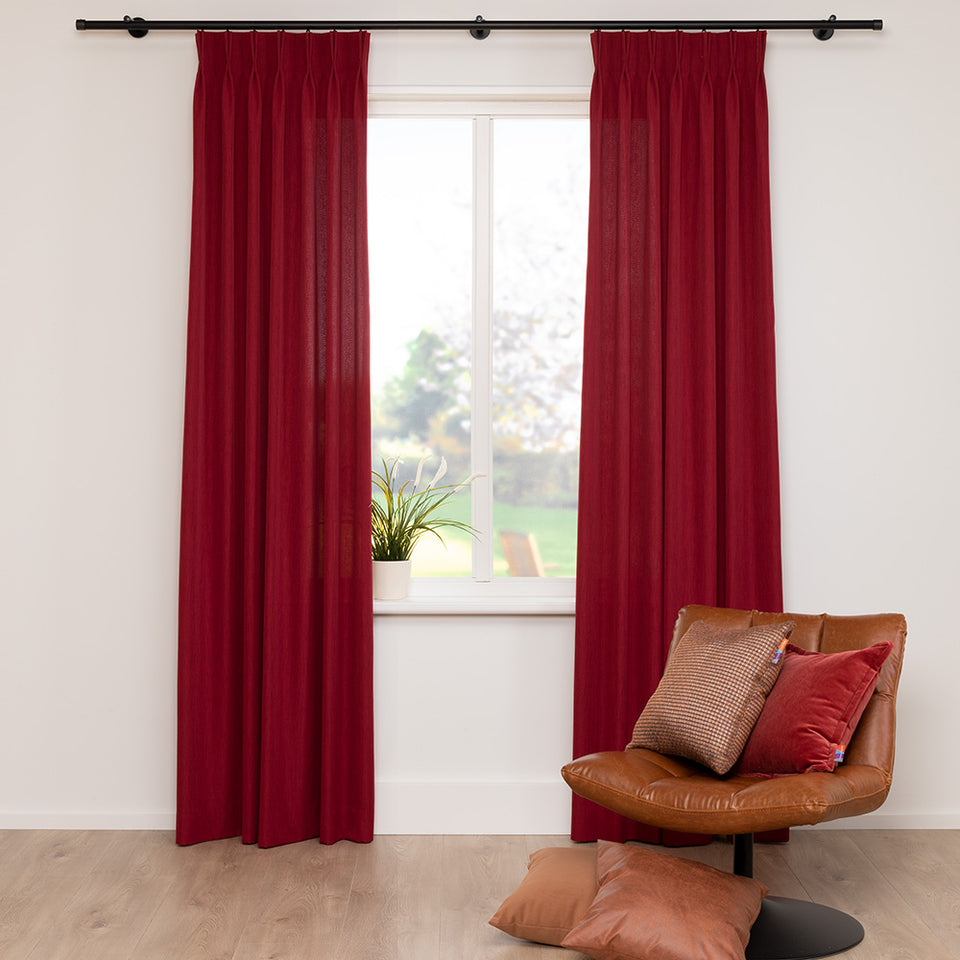 Gordijn Multi - Bordeau Rood