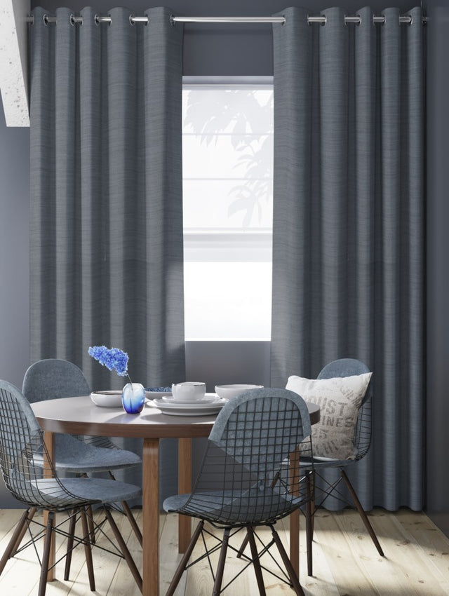 Gordijn Multi - Blauw Grijs