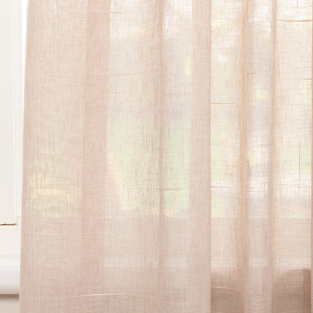 NOUS Living lichtdoorlatend gordijn kant en klaar velvet (130 x 270 cm NOUS Living lichtdoorlatend gordijn kant en klaar velvet (130 x 270 cm