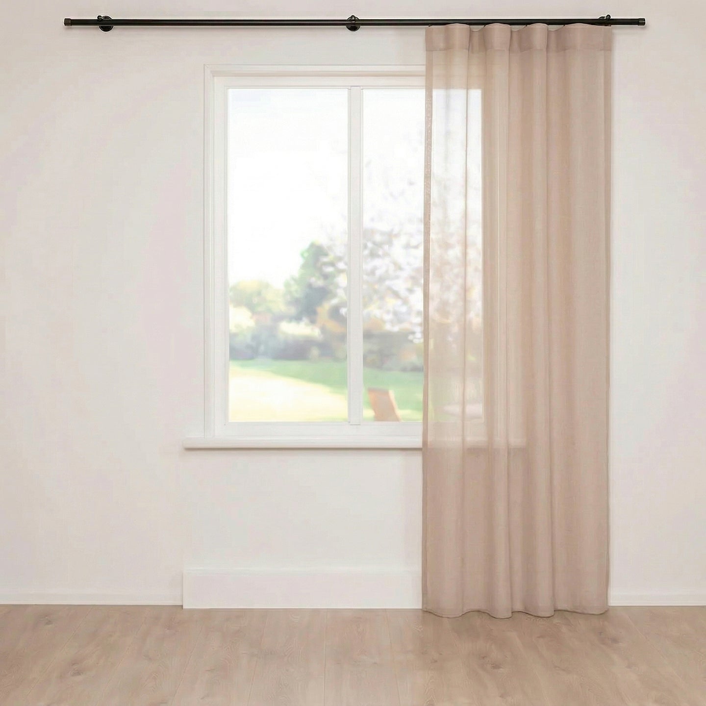 Gordijn Mara Zand 150 x 315 cm | Kant & Klaar