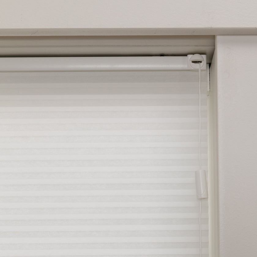 Honingraat Plisségordijn Melia - Off White