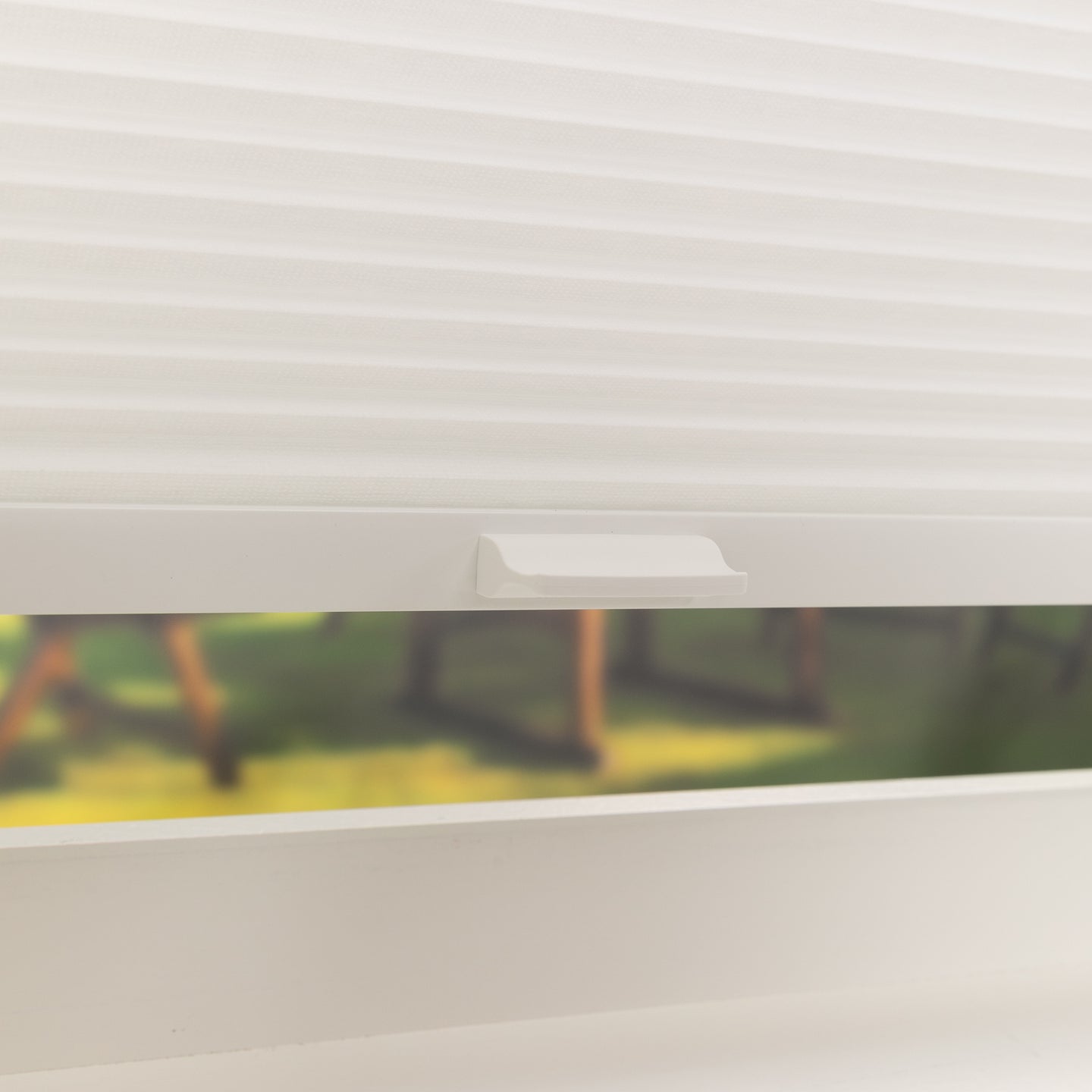 Honingraat Plisségordijn Melia - Off White