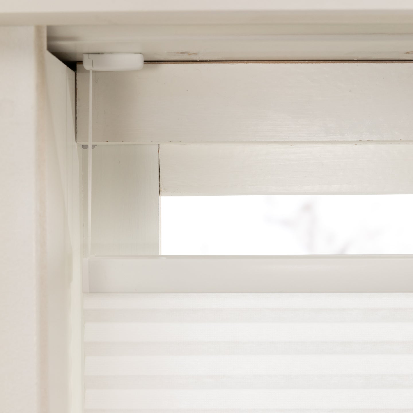 Honingraat Plisségordijn Melia - Off White