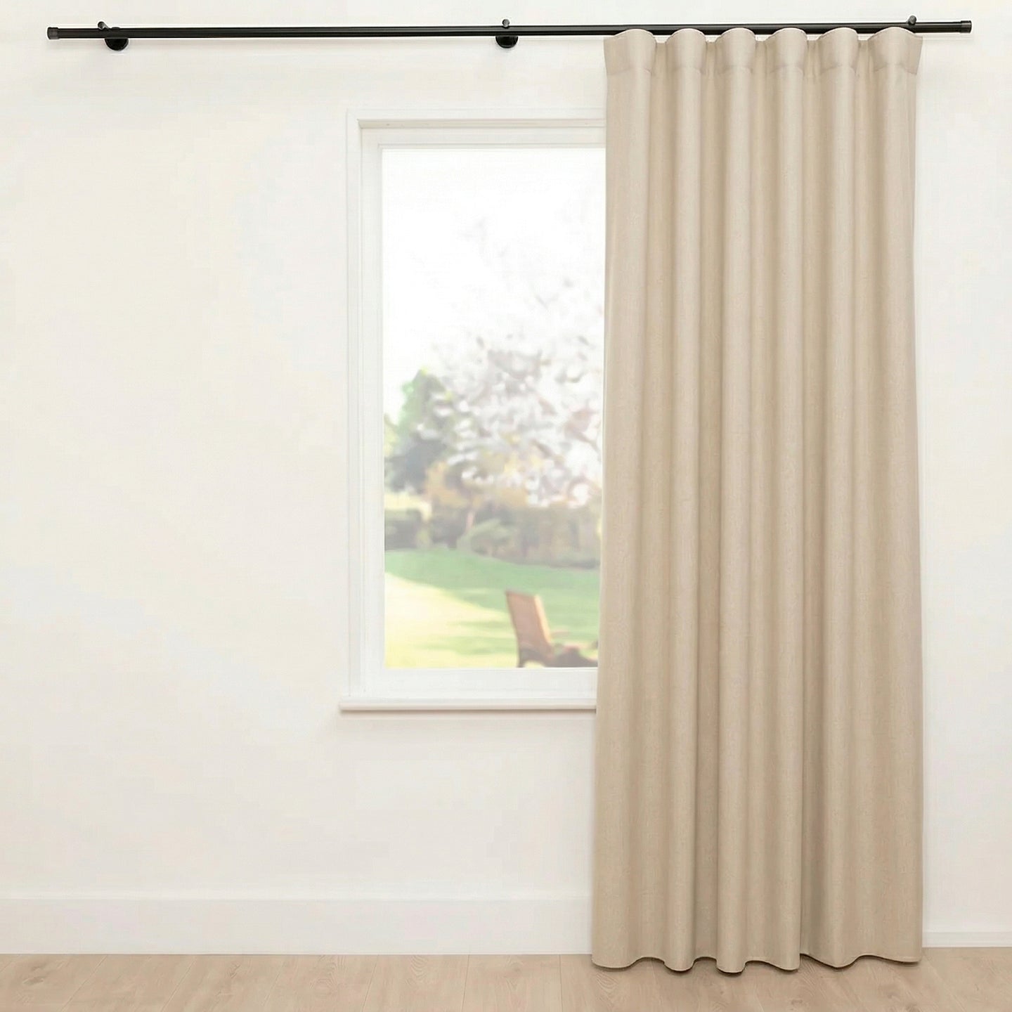 Gordijn Mona Zand 150 x 295 cm | Kant & Klaar