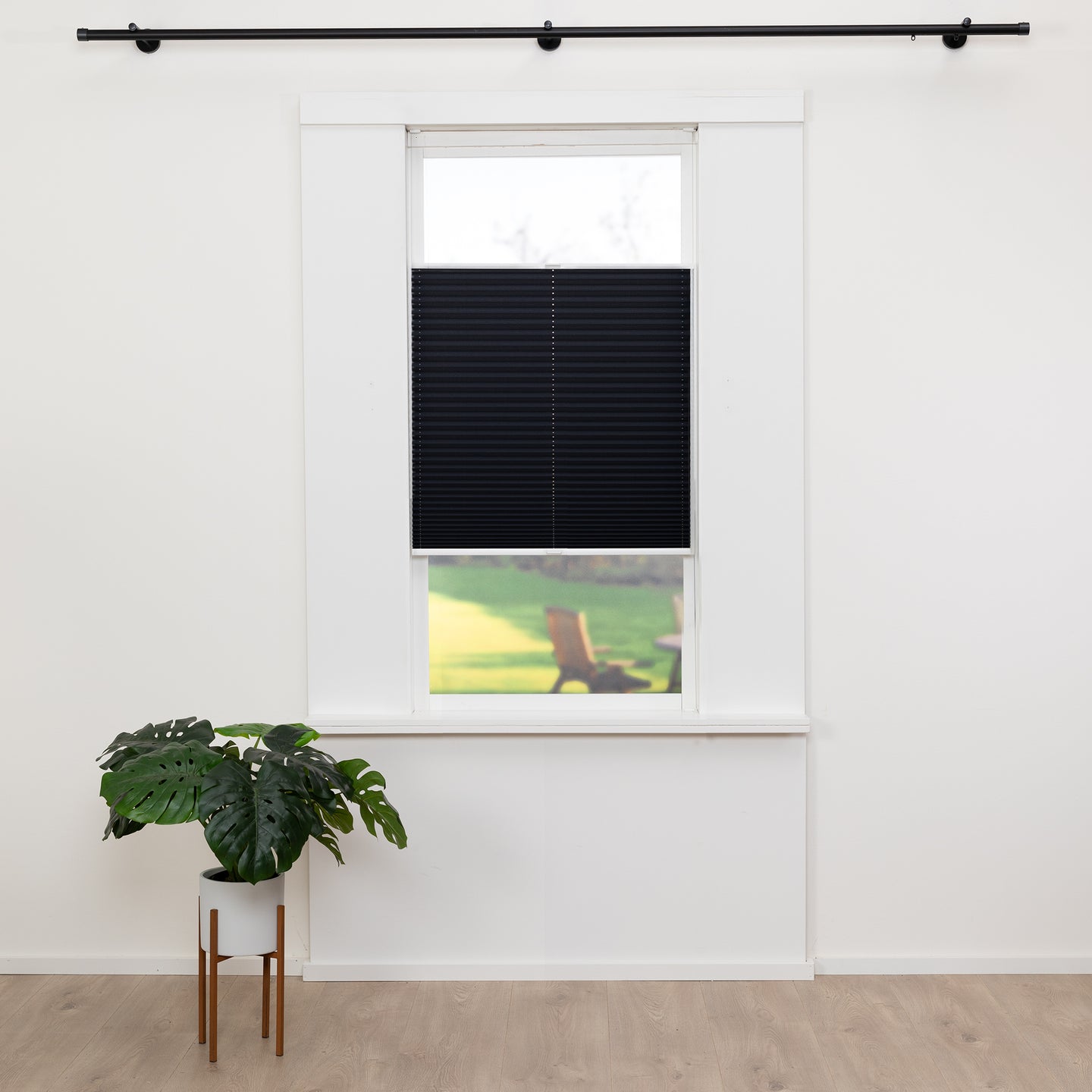 Plisségordijn Pera - Zwart