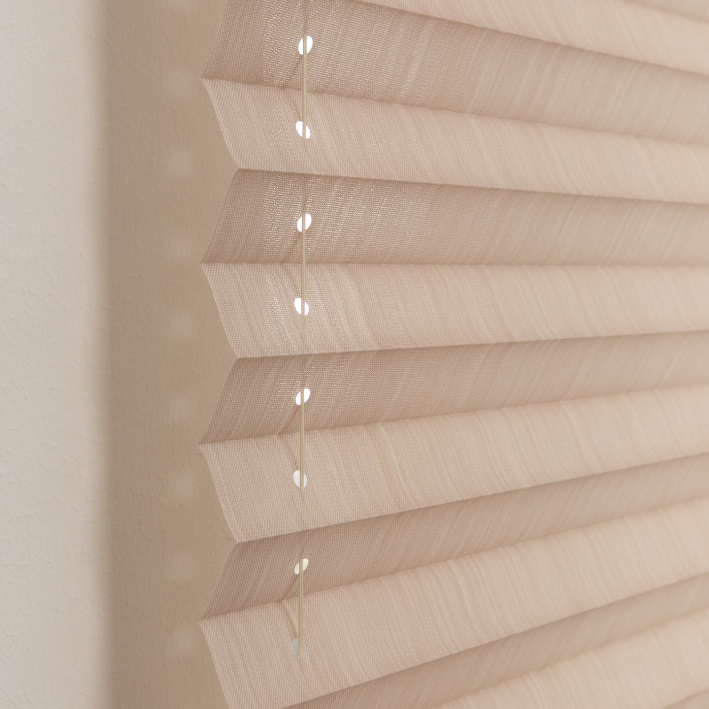 Plisségordijn Pera - Stro