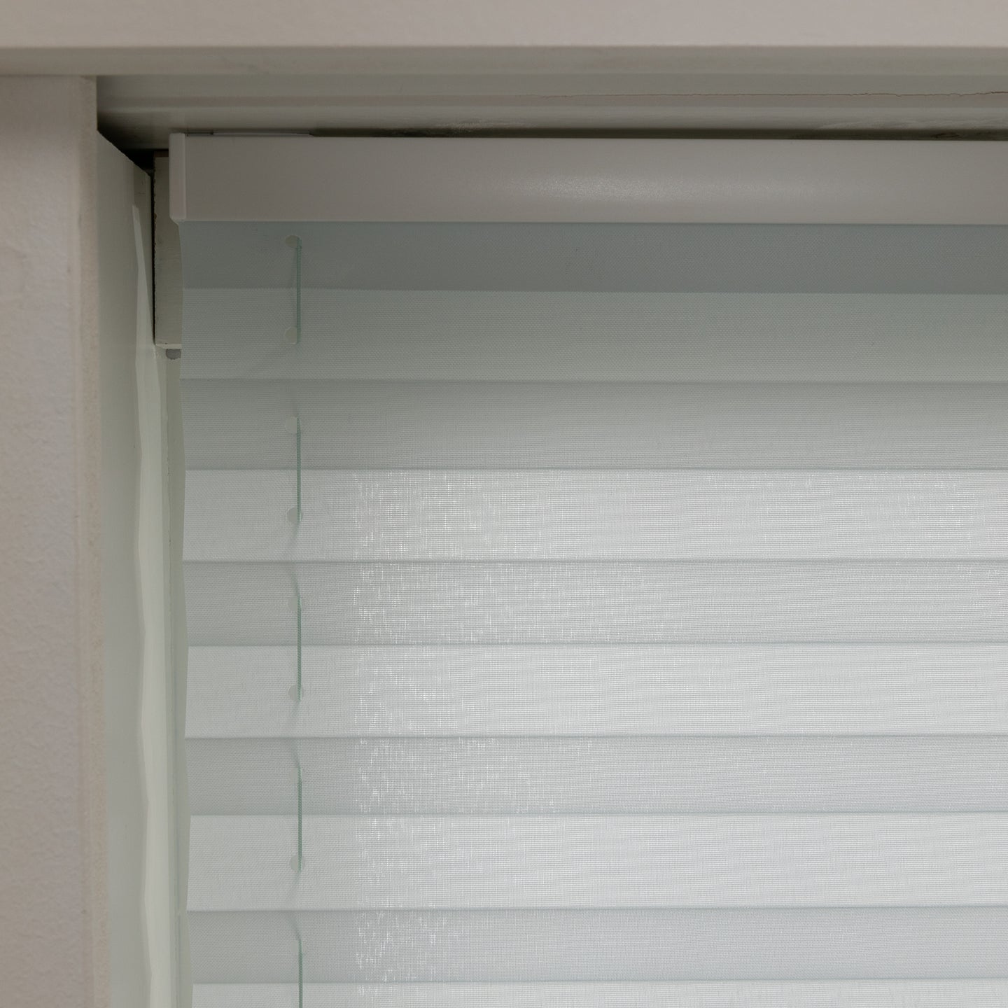 Plisségordijn Pera - Ijsblauw