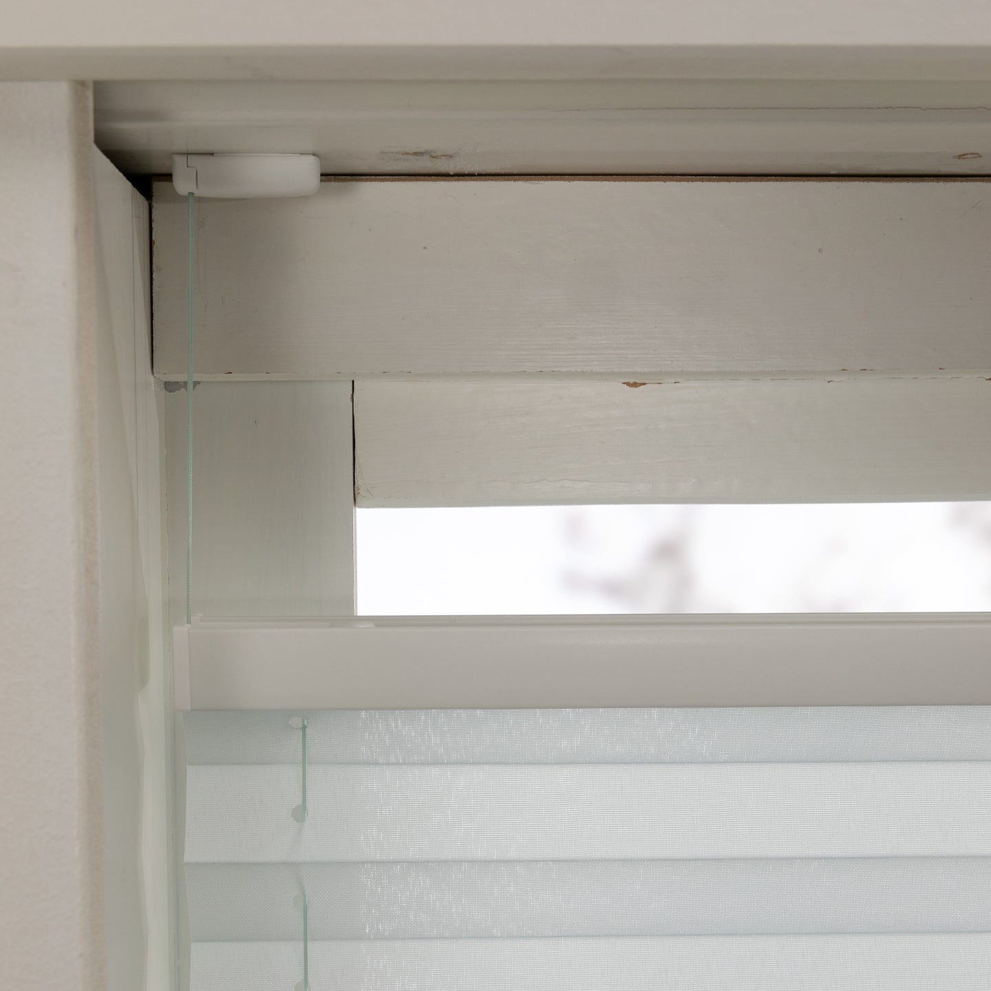 Plisségordijn Pera - Ijsblauw