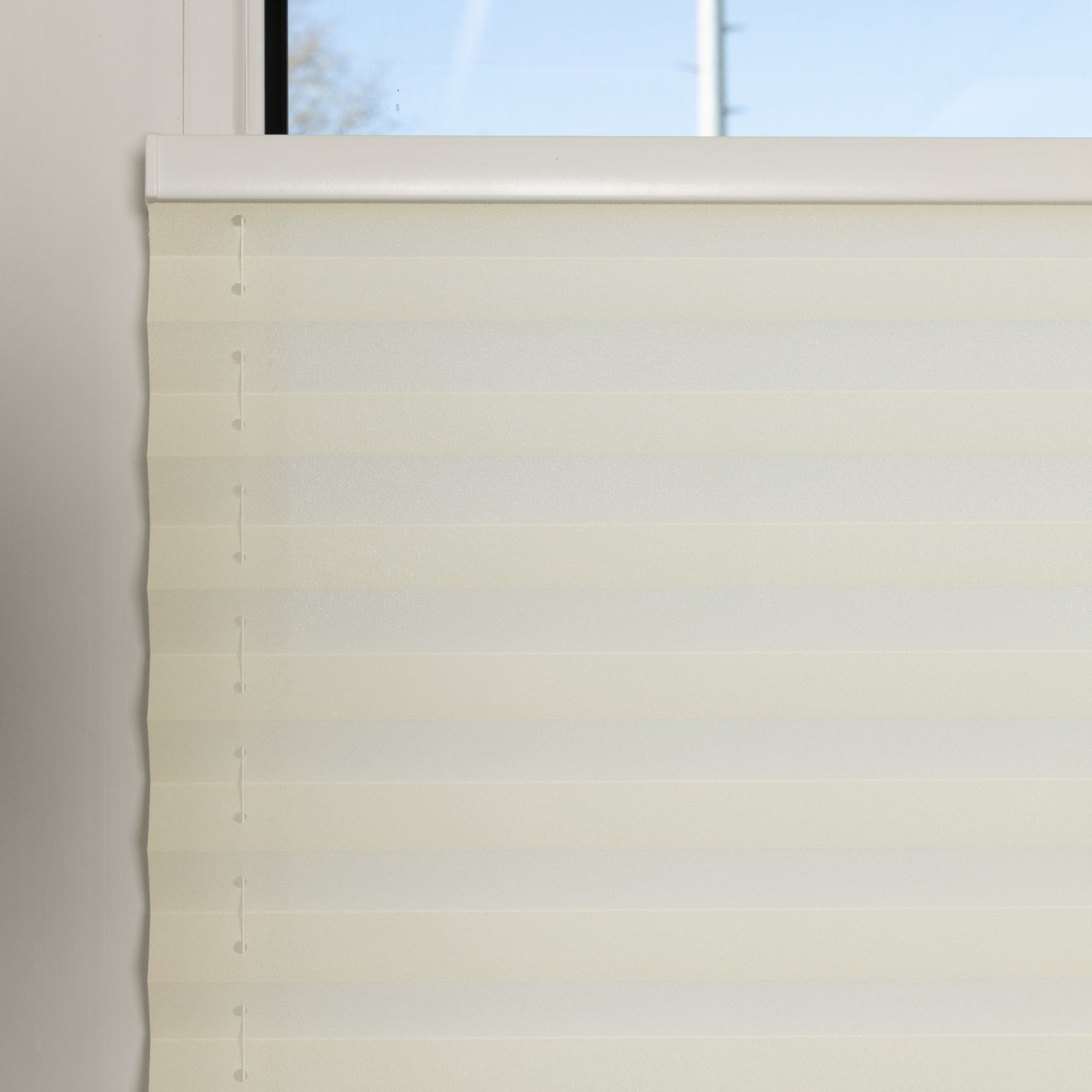 Plisségordijn Plio - Ecru