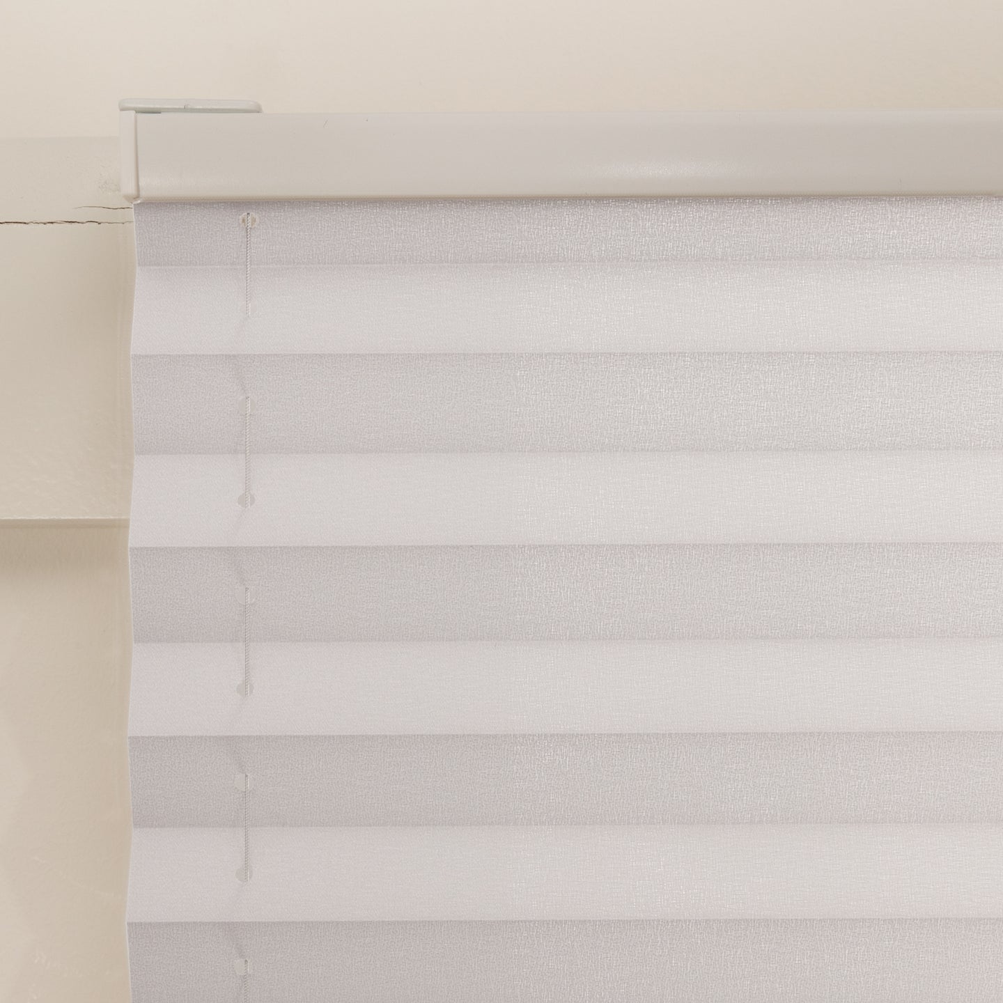 Plisségordijn Plio - Wit