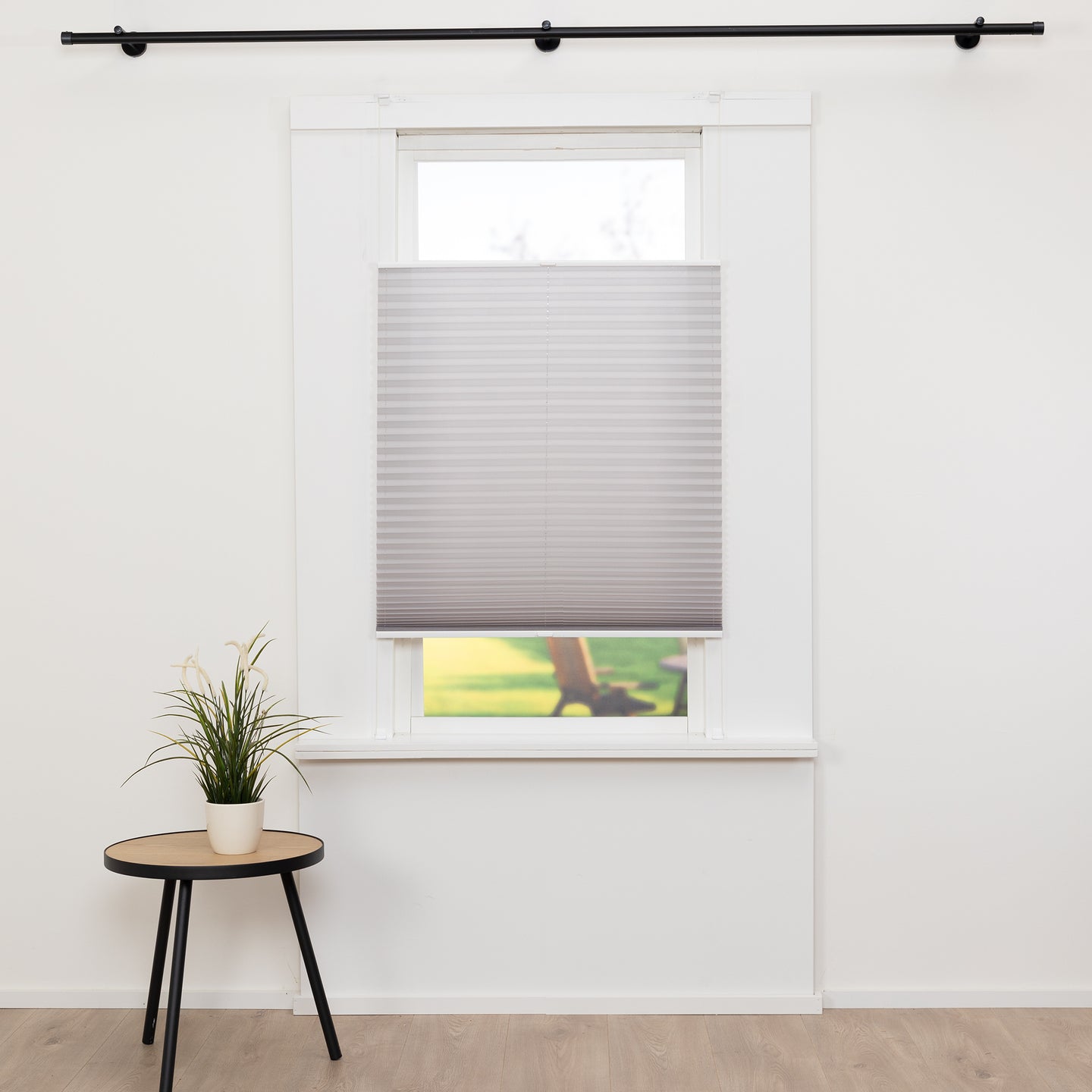 Plisségordijn Plio - Lichtgrijs