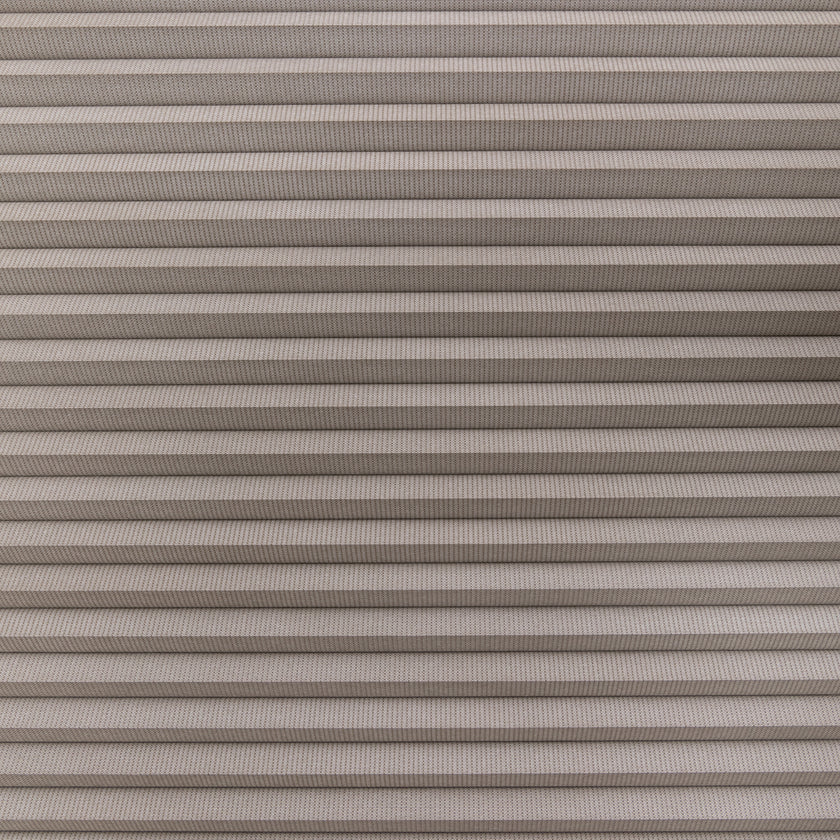 Honingraat Plisségordijn Verde - Licht Taupe