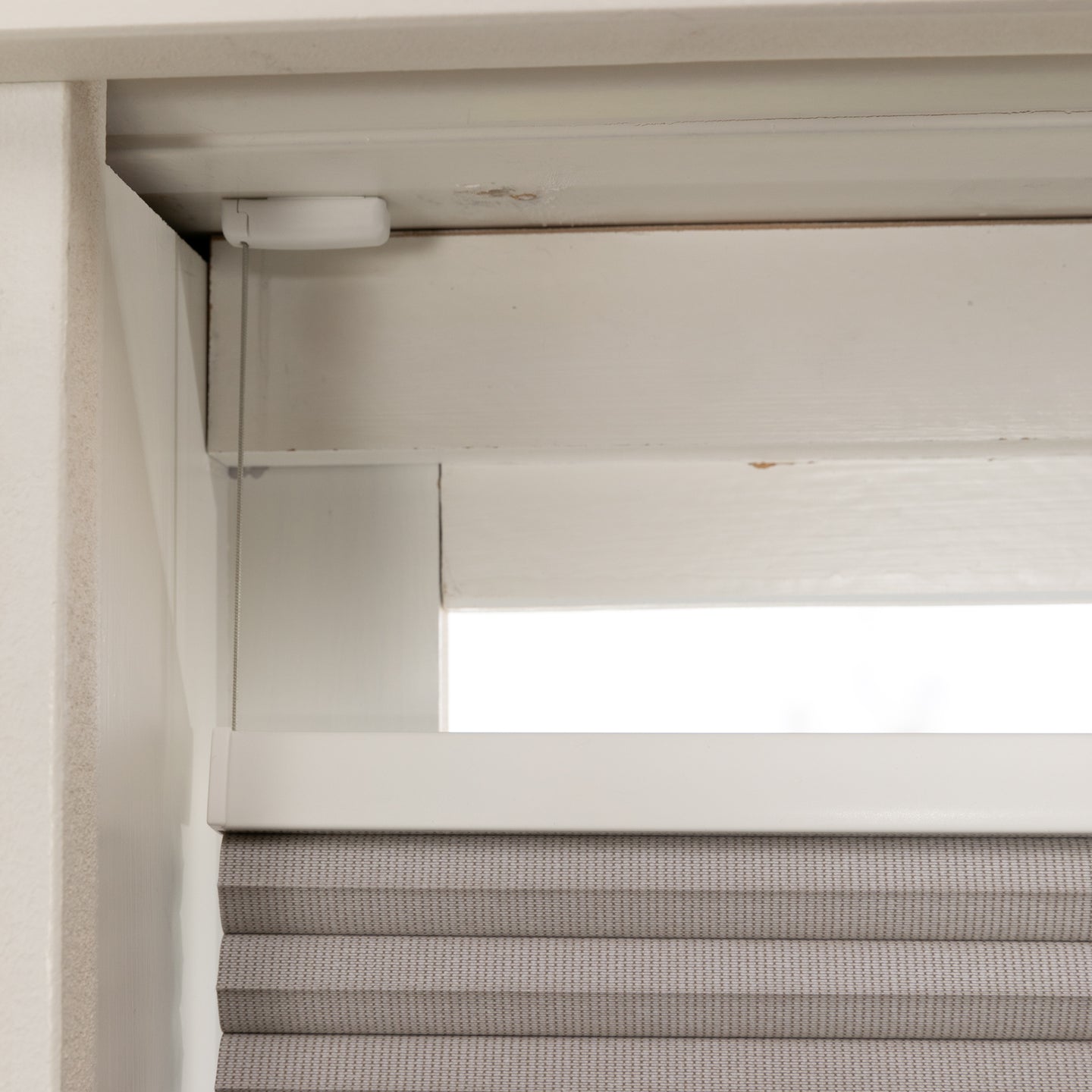 Honingraat Plisségordijn Verde - Licht Taupe