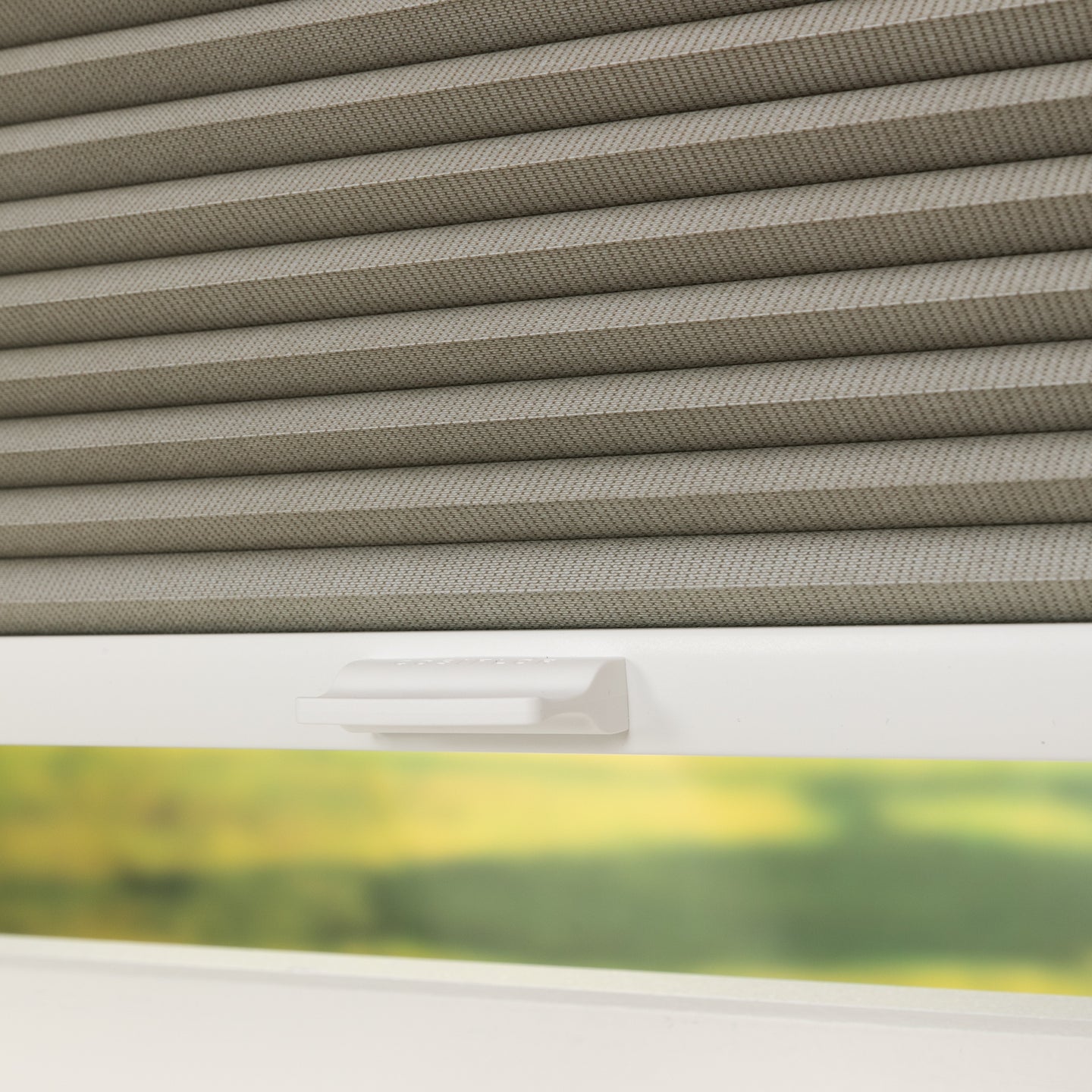 Honingraat Plisségordijn Verde - Groen grijs