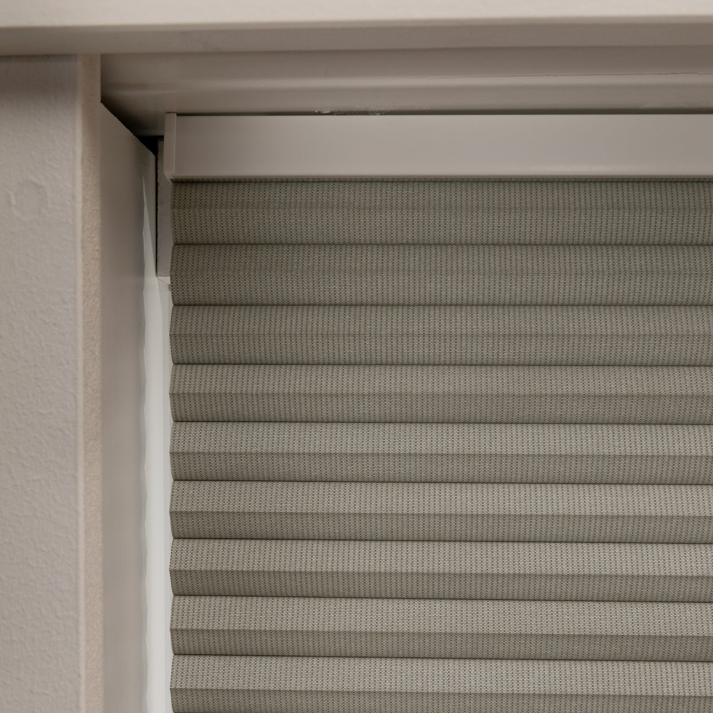 Honingraat Plisségordijn Verde - Groen grijs