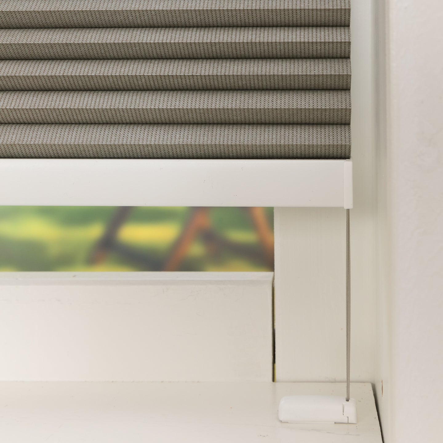 Honingraat Plisségordijn Verde - Groen grijs