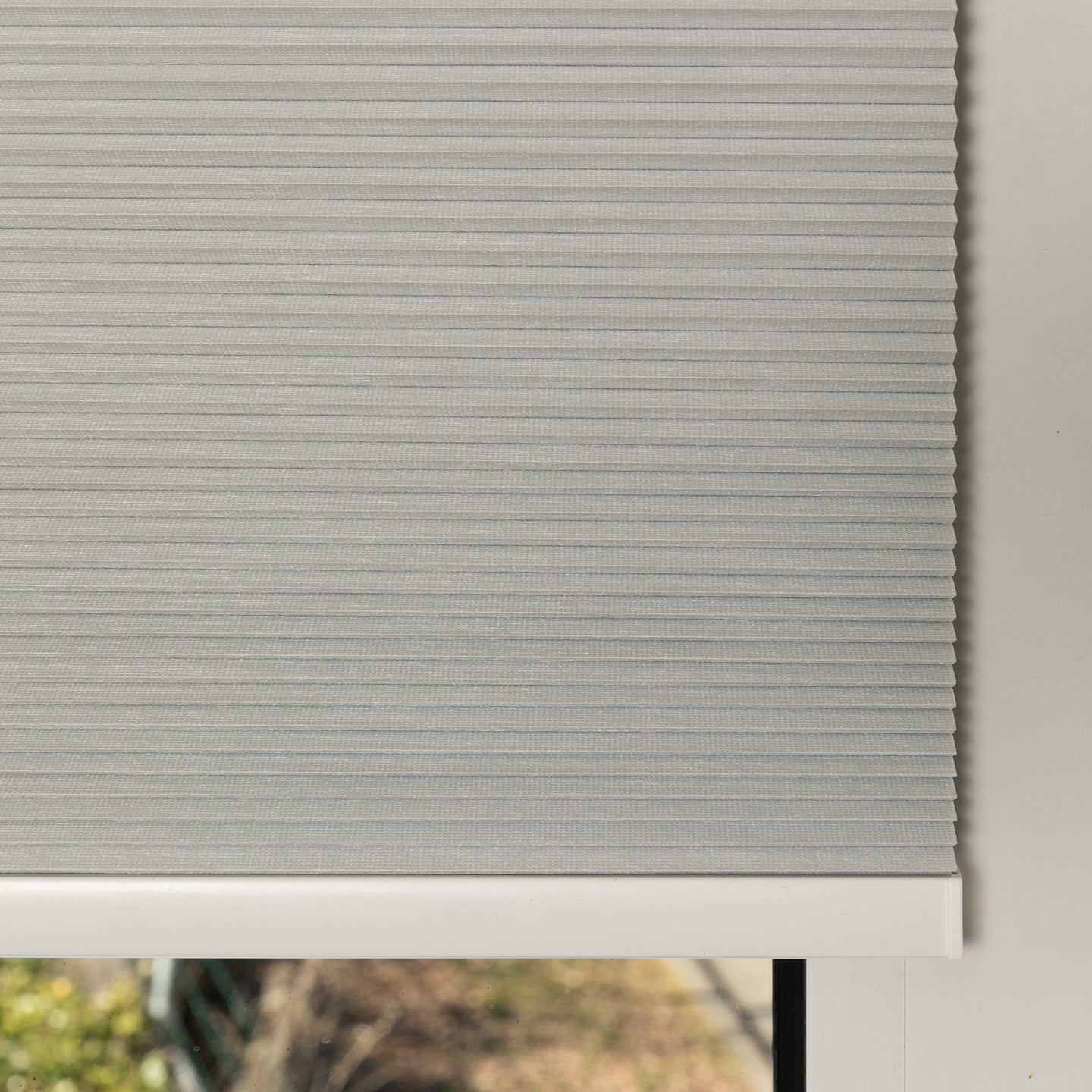 Honingraat Plisségordijn Vita - Off White