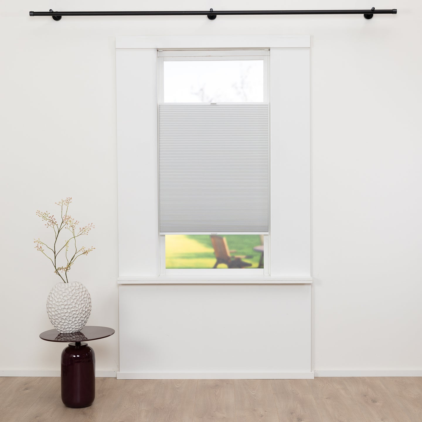 Honingraat Plisségordijn Vita - Ecru