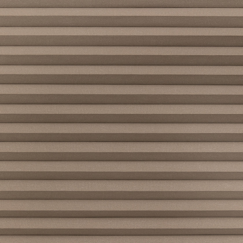 Honingraat Plisségordijn Vita - Taupe