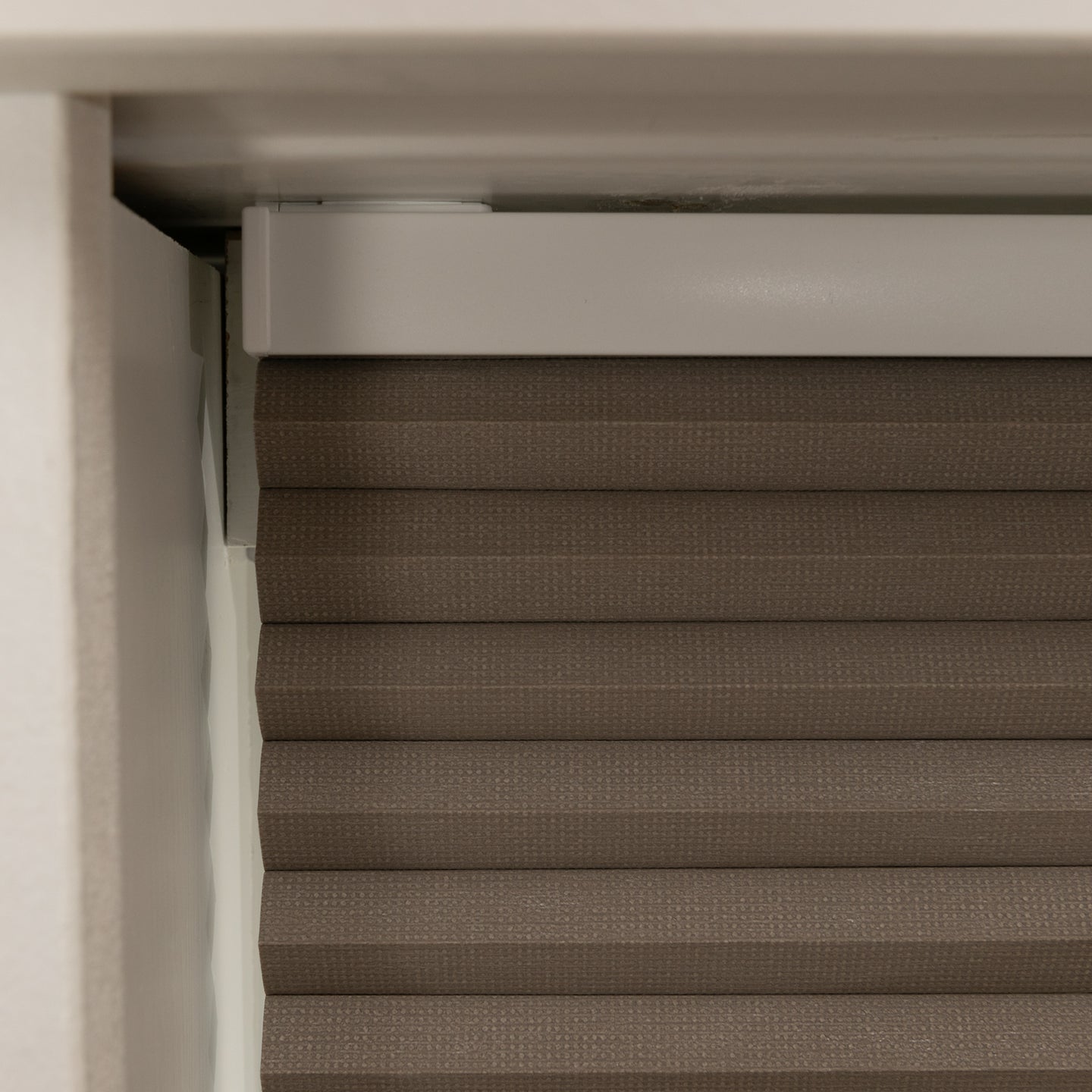 Honingraat Plisségordijn Vita - Taupe