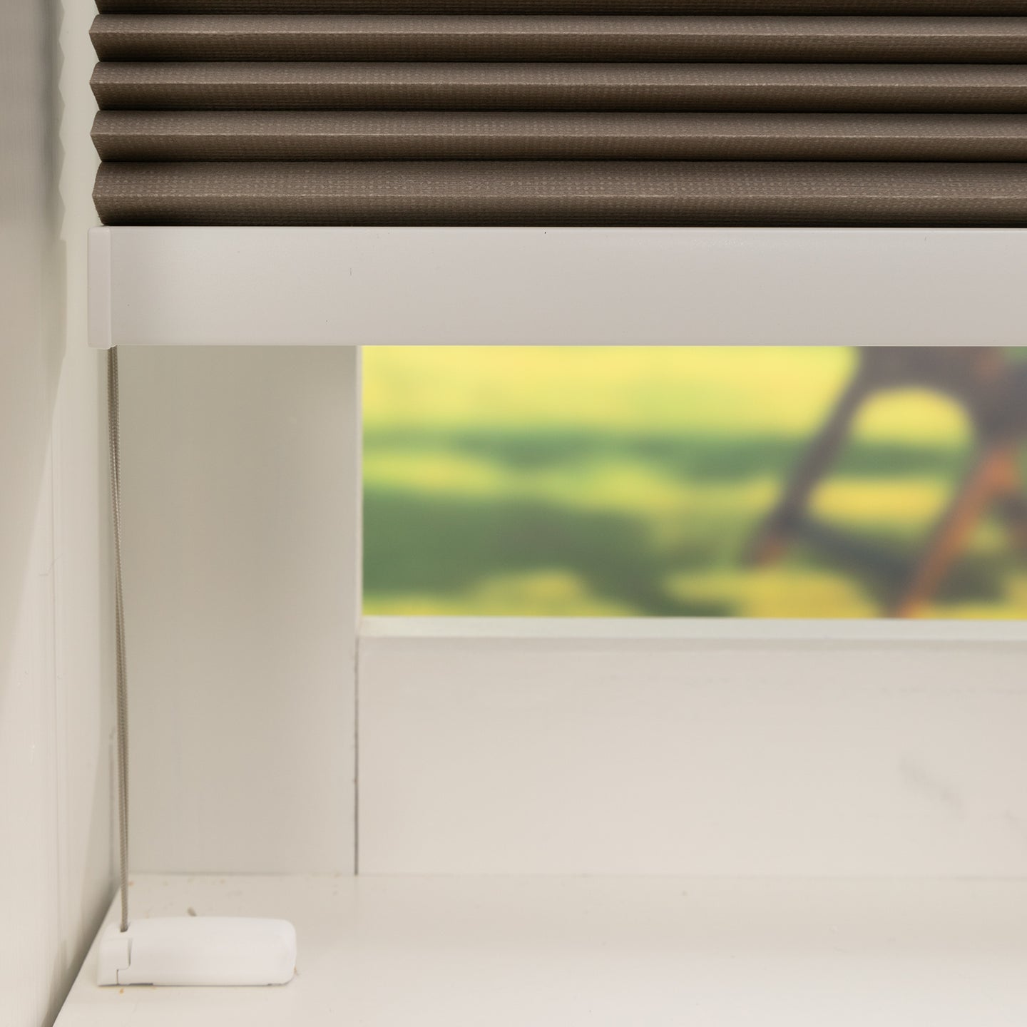 Honingraat Plisségordijn Vita - Taupe