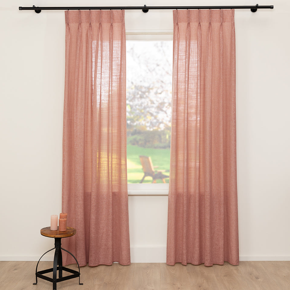 Gordijn Fushion - Roze Rood