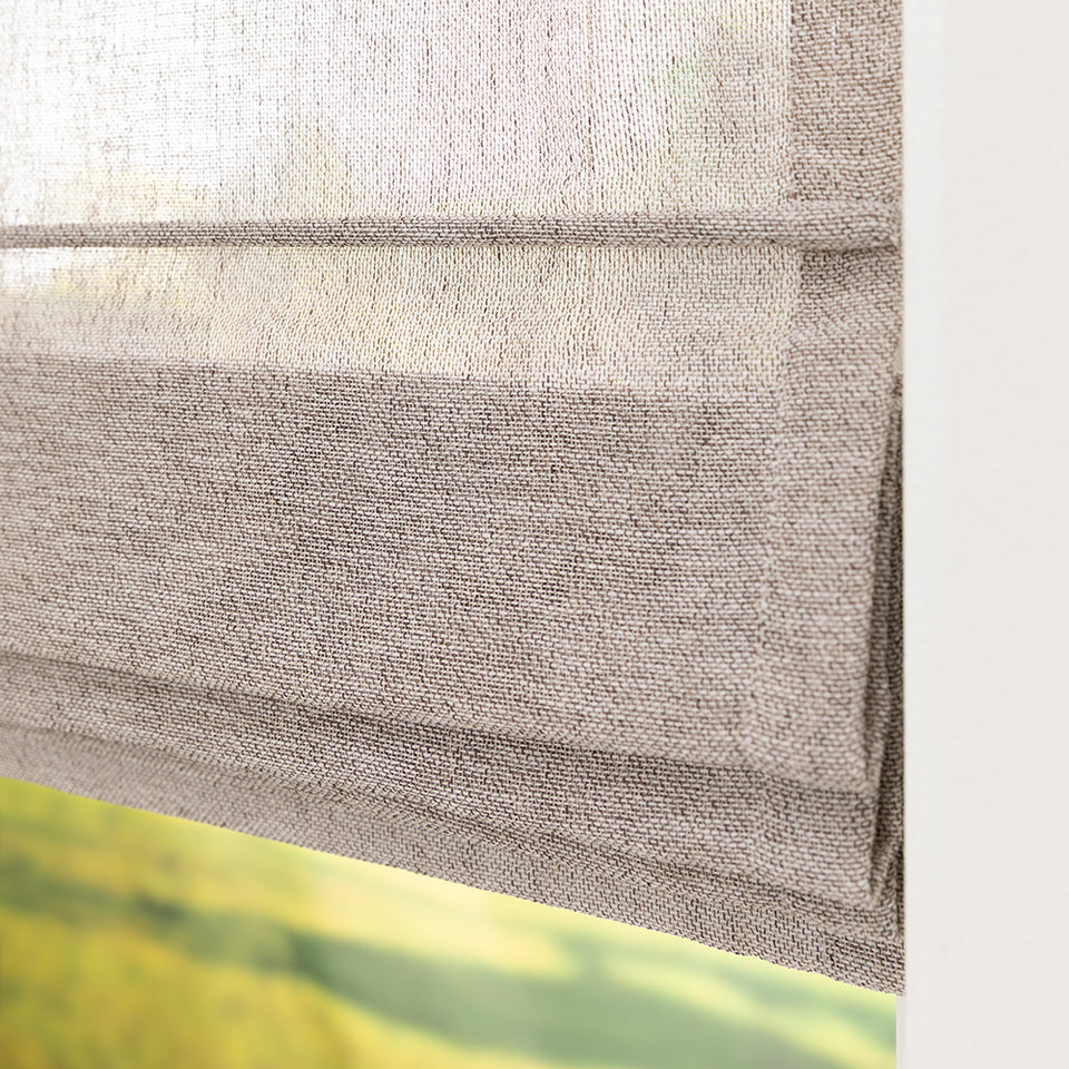 Vouwgordijn Cloud - Lichtbruin