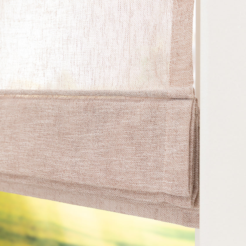 Vouwgordijn Cloud - Nude