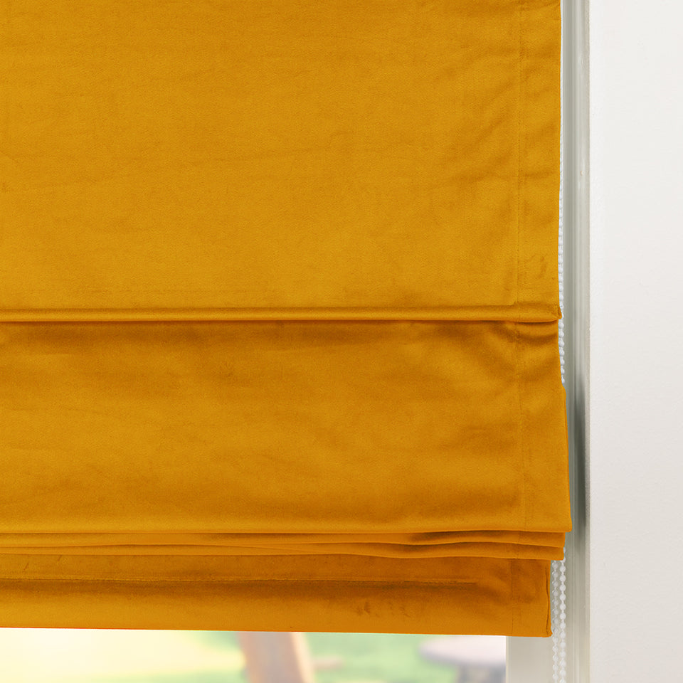 Vouwgordijn Prime - Oker Geel