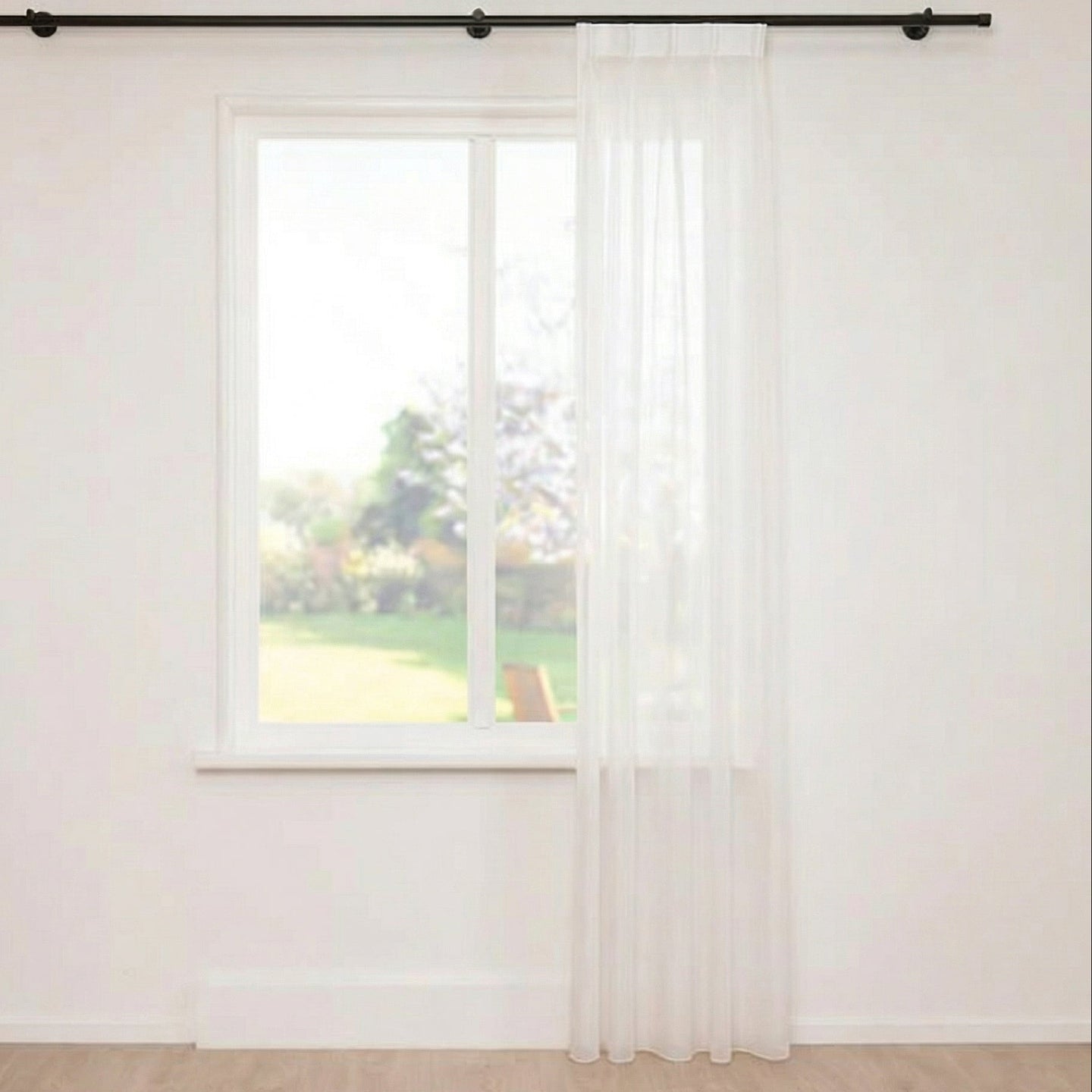 Gordijn Voile Naturel 150 x 315 cm | Kant & Klaar