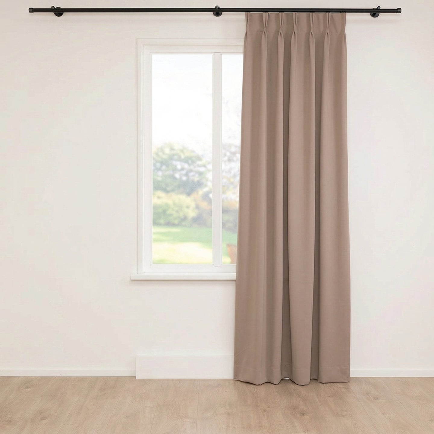 Gordijn Lion Licht Taupe 145 x 285 cm | Kant & Klaar