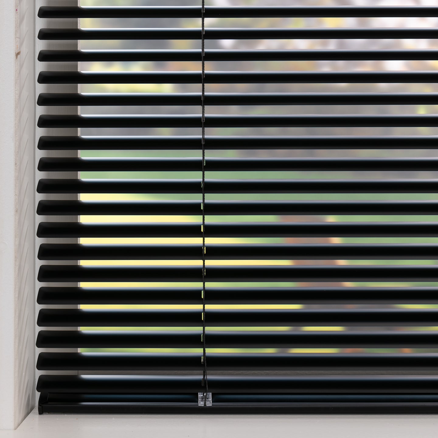 Aluminium jaloezie Jalu - Zwart - 25 mm