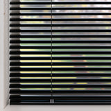 Aluminium jaloezie Jalu - Zwart - 25 mm