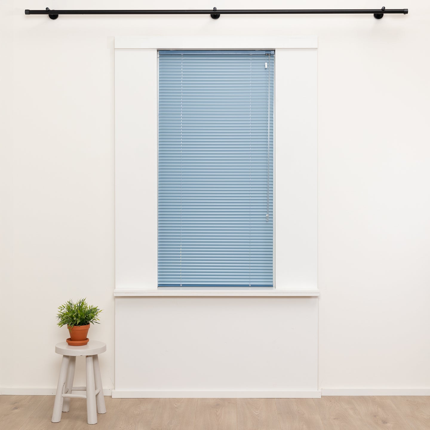 Aluminium jaloezie Jalu - Zee Blauw - 25 mm