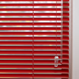 Aluminium jaloezie Jalu - Rood - 25 mm