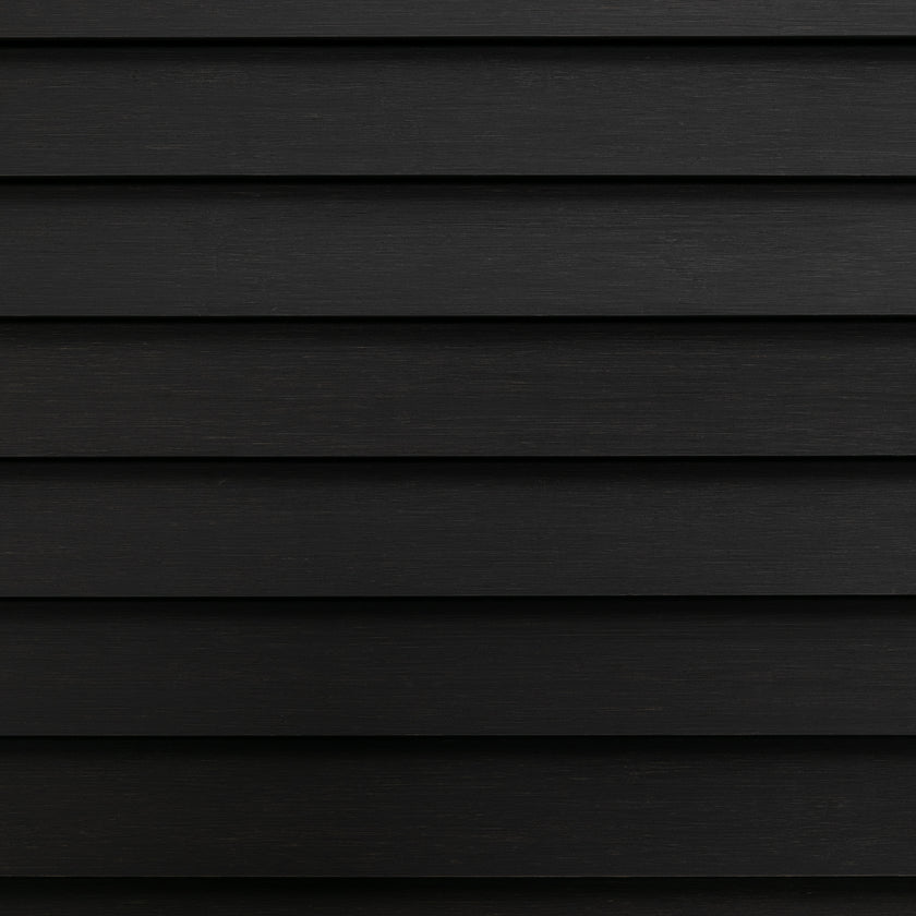 Houten jaloezie Lato - Zwart - Abachi - 50 mm