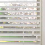 Houten jaloezie Lato - Off White - Abachi - 50 mm