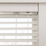 Houten jaloezie Lato - Off White - Abachi - 50 mm