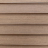 Houten jaloezie Lato - Lichtbruin - Abachi - 50 mm