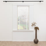 Houten jaloezie Lem - Off White - Lindehout - 50 mm