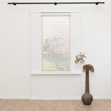 Houten jaloezie Lem - Off White - Lindehout - 50 mm