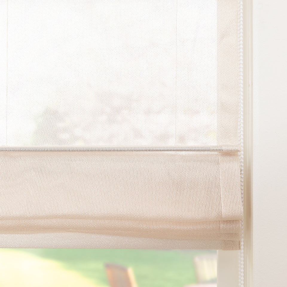 Vouwgordijn Lola - Champagne