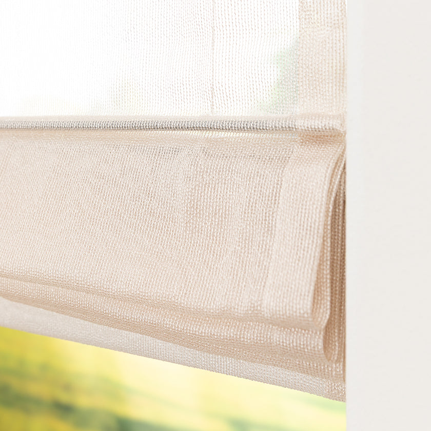 Vouwgordijn Lola - Champagne