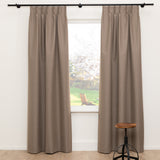 Gordijn Nox - Donker Taupe - 100% verduisterend